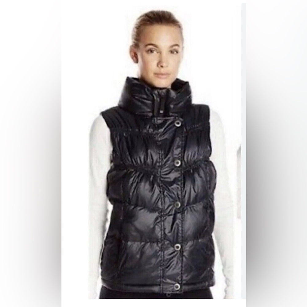 Prana black down vest Women’s